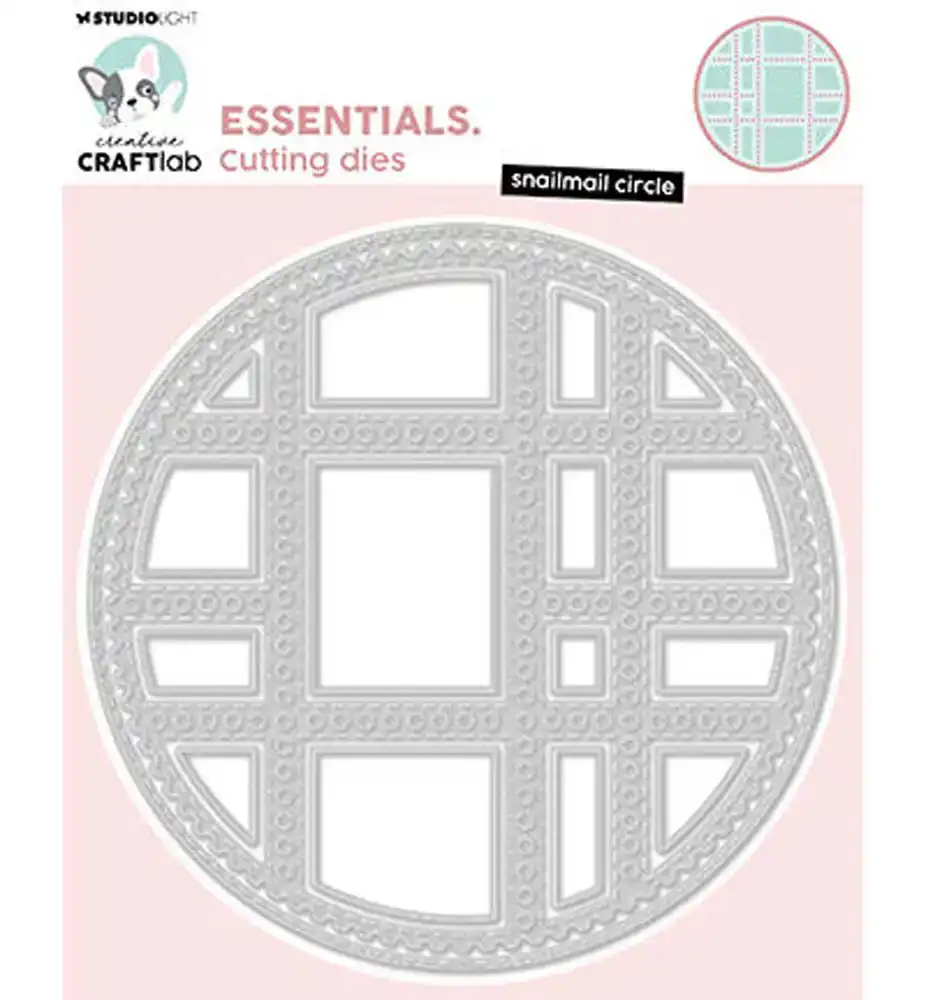 Creative Craftlab Snijmal Snailmail Circle