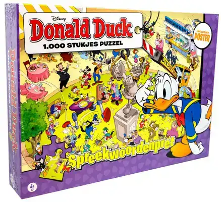 Legpuzzel Donald Duck Spreekwoordenpret
