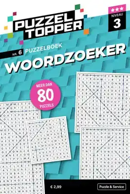 96 pag. woordzoeker 3 stippen nr.6 puzzeltopper