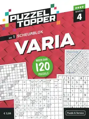 Puzzelboek varia 4 punt nr.1 Puzzeltopper