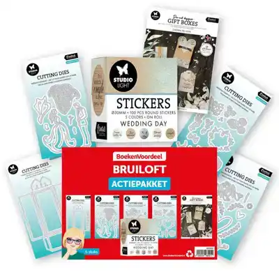 Actie pakket bruiloft 6 delig