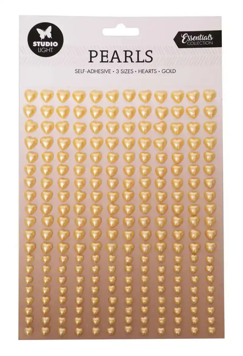 Studio Light  Essentials - Self-adhesive Pearls Gold