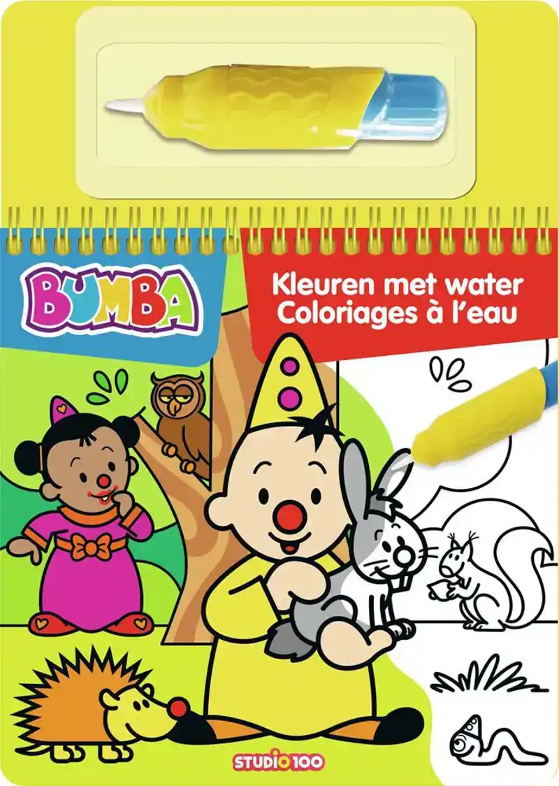 Bumba Kleuren met water Geel