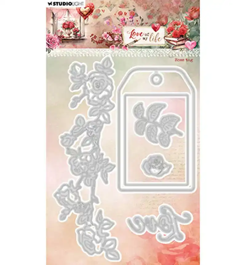 Love of my life snijmal Rose tag