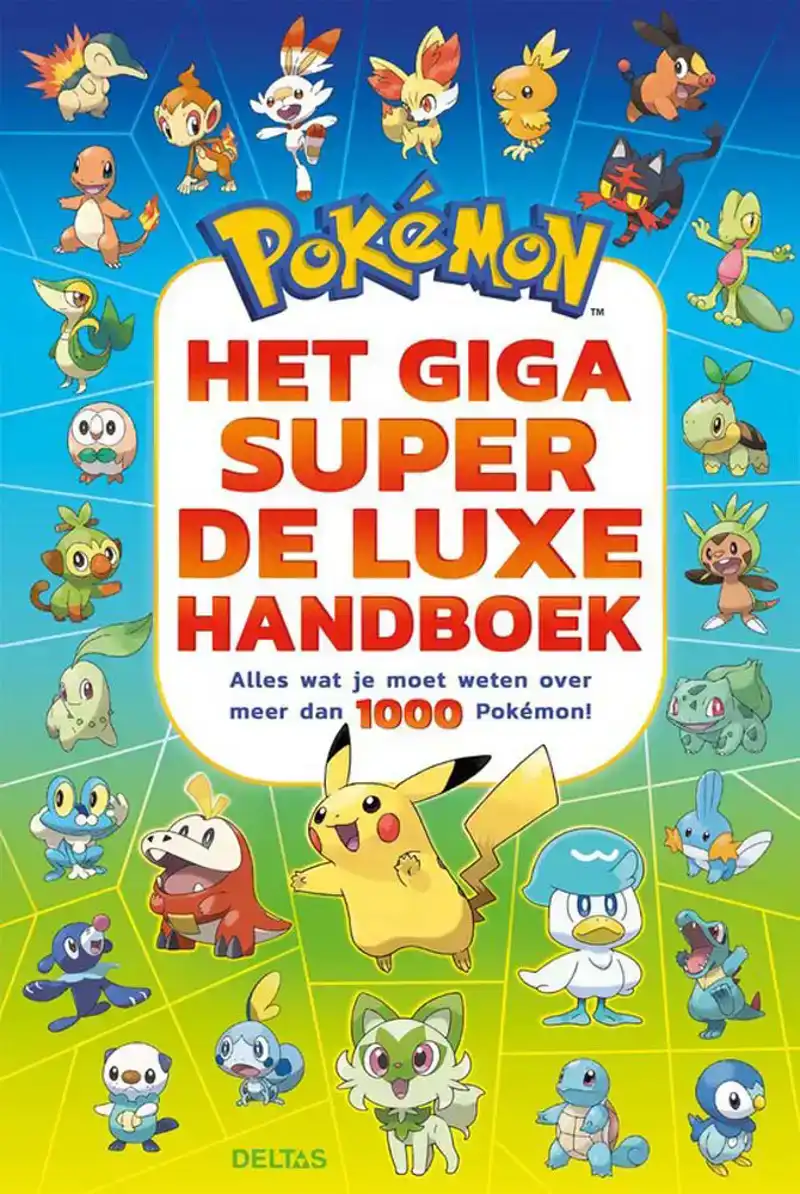Pokemon Het giga super de luxe handboek