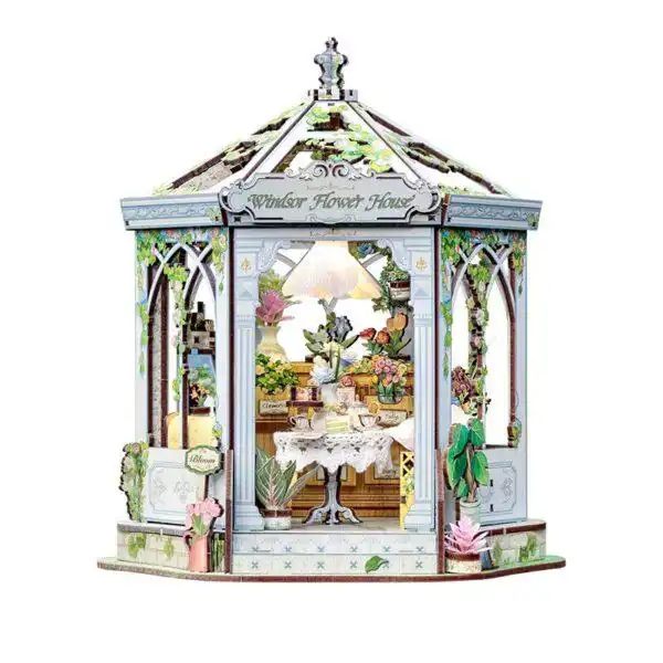 Cutebee DIY Huisje Windsors Flower House