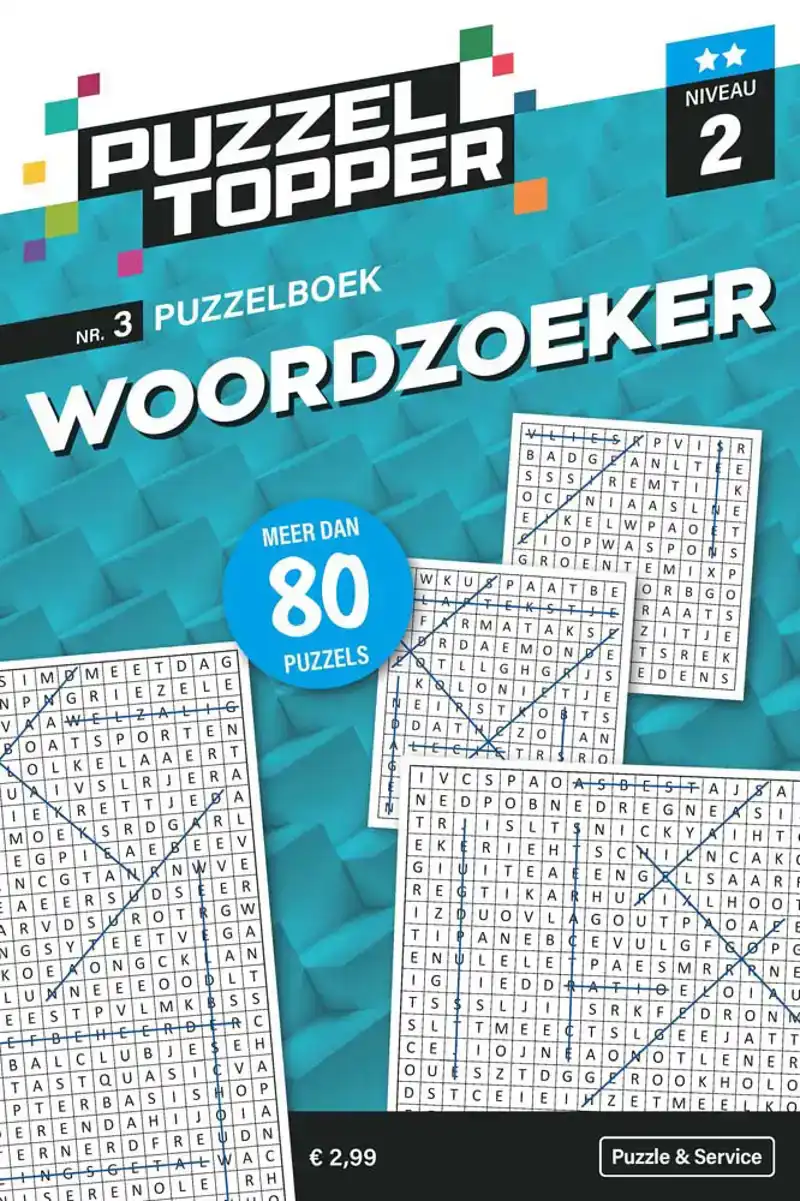 96 pag. woordzoeker 2 stippen nr.3 puzzeltopper