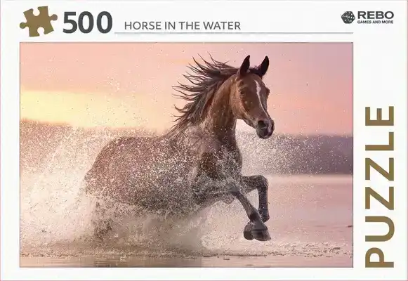 Legpuzzel Horse in the water