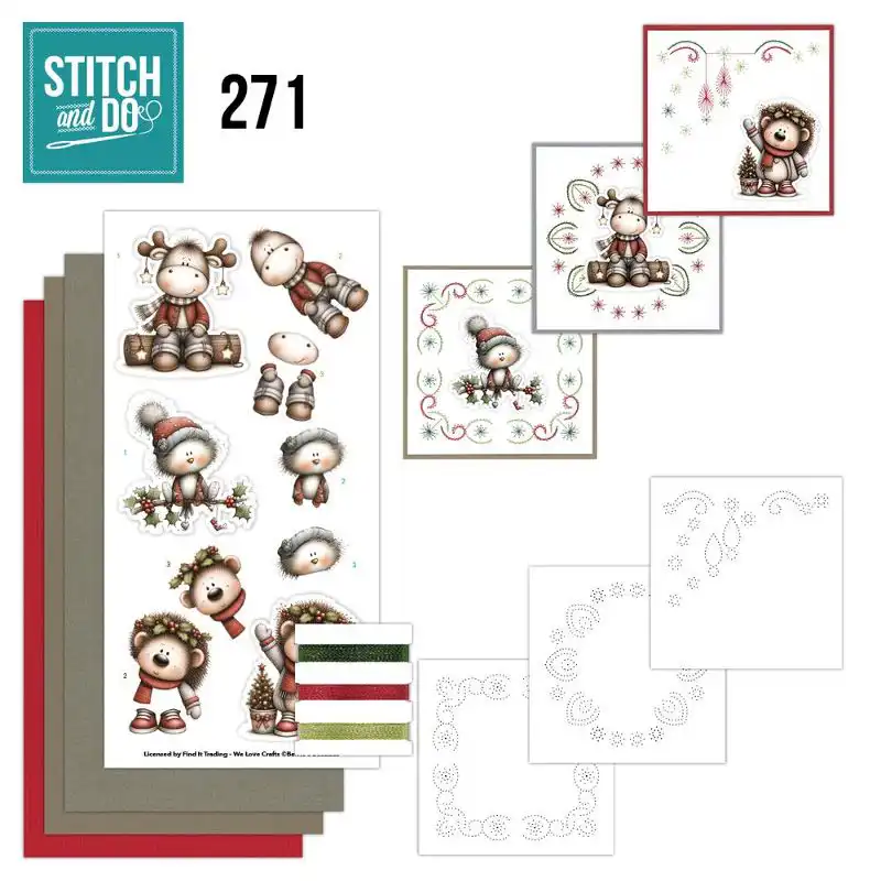 Stitch and do 271 Whimsical Christmas