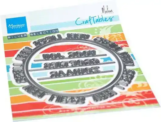 MD Craftable Veel Liefs cirkel by Marleen