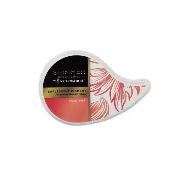 Crafter's Companion Gold Shimmer Inkt Flame Pink