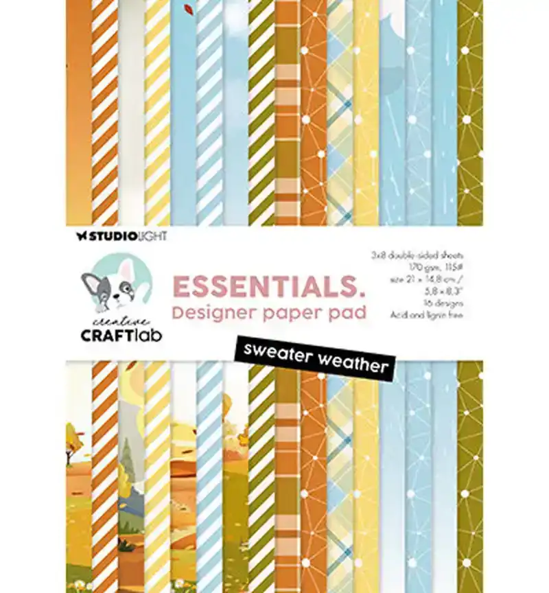 Craftlab paper pad 24 vel Sweater Weather