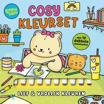 Cosy kleurset - Lief & vrolijk kleuren
