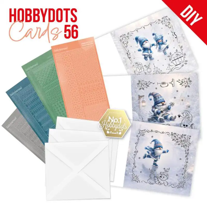 Hobbydots Cards 56 Winter Gnome Wonders