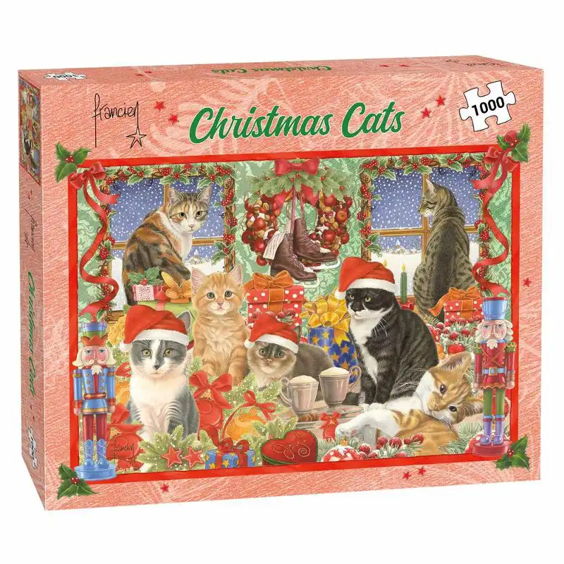Legpuzzel Franciens Katten 1000 Stukjes
