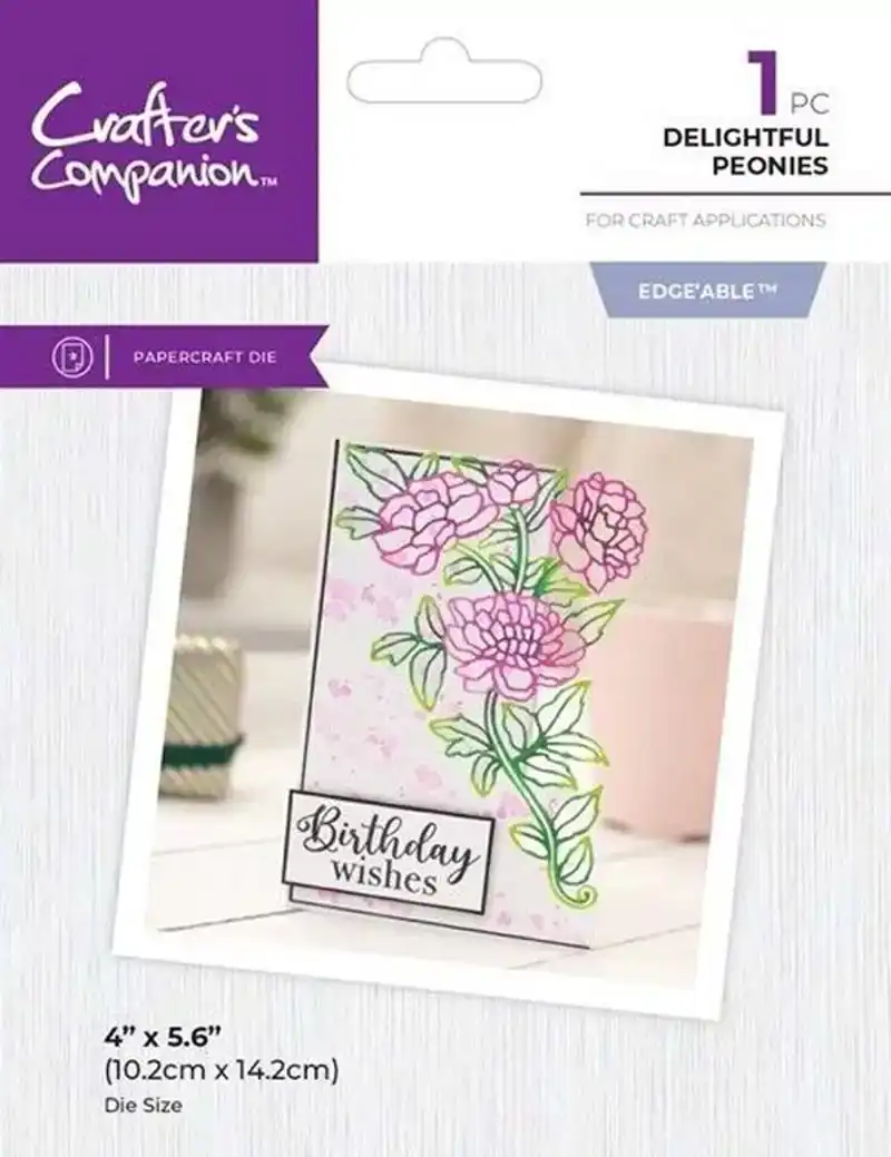 Edge'able Dies Delightful Peony