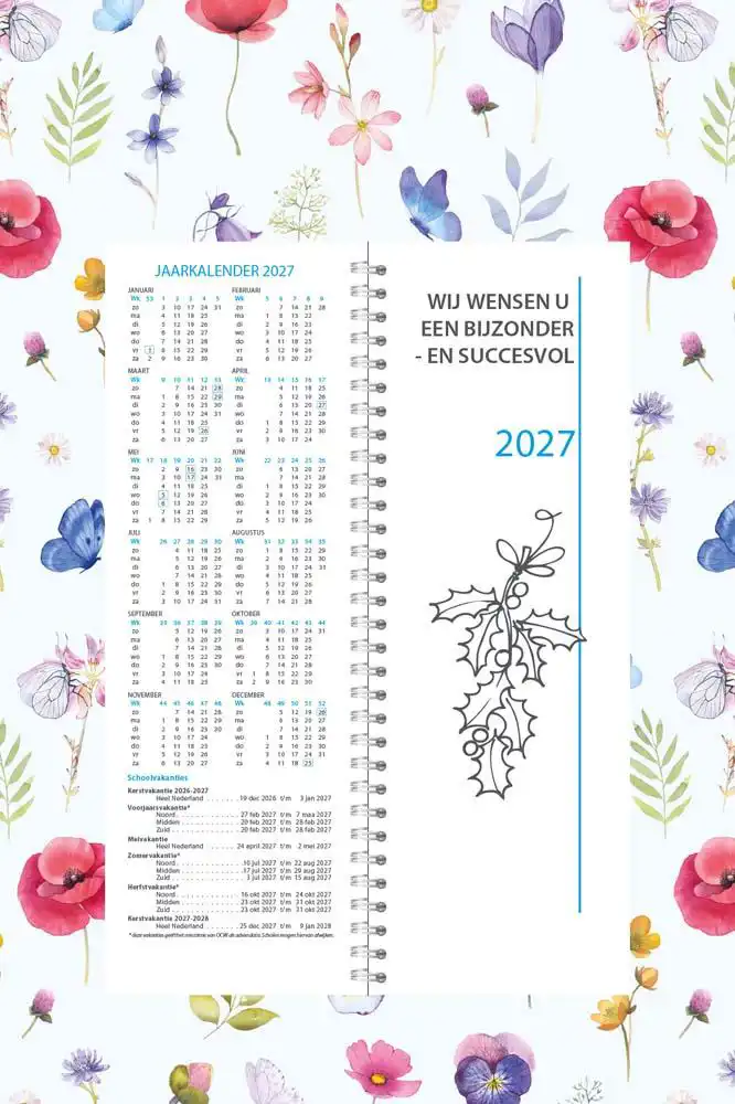Omlegweek met koord bloemen 2027
