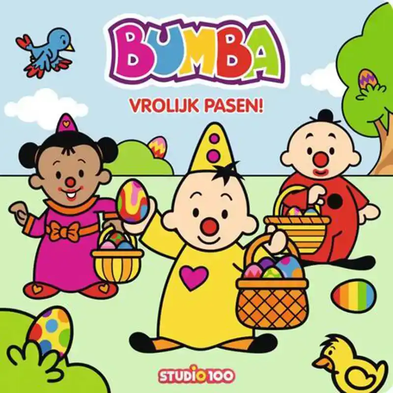 bumba kartonboek Vrolijk pasen!
