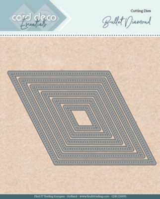Card Deco Essentials snijmal bullet diamond