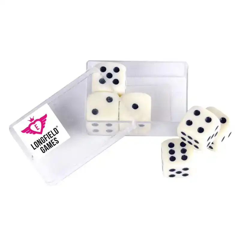 Dobbelstenen 6 stuks