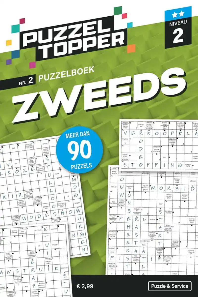 96 pag. Zweeds 2 stip nr.1 Puzzeltopper