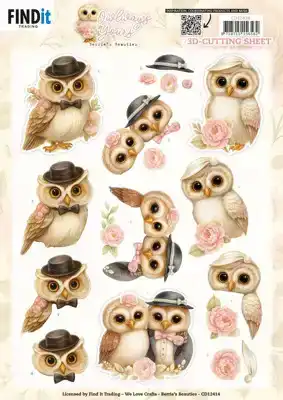 Berries Beauties knipvelset owlways yours charm/devotion