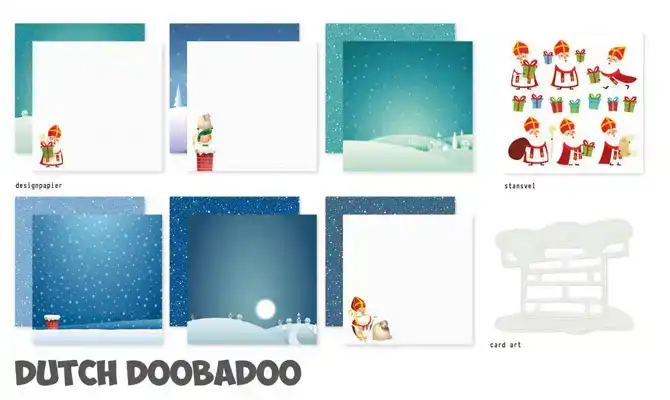 Dutch DooBaDoo Crafty kit Sinterklaas