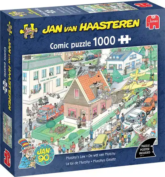 Legpuzzel Jan van Haasteren - De wet van Murphy