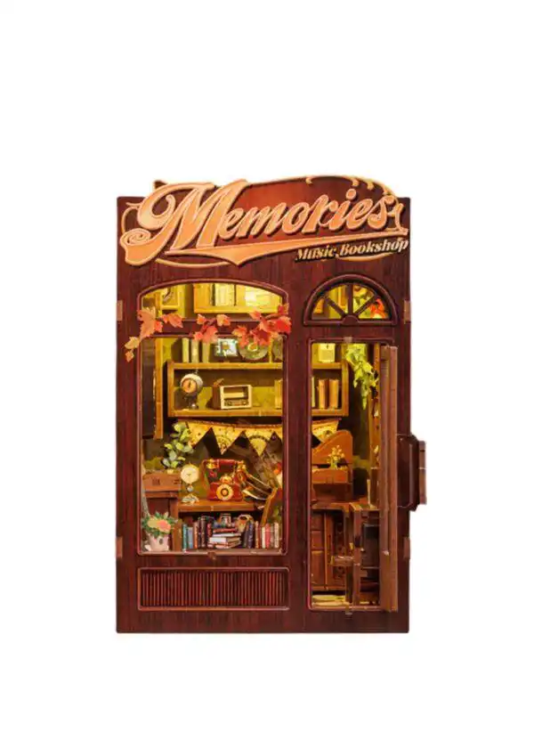 Cutebee 3D Booknook Memories Music Bookshop