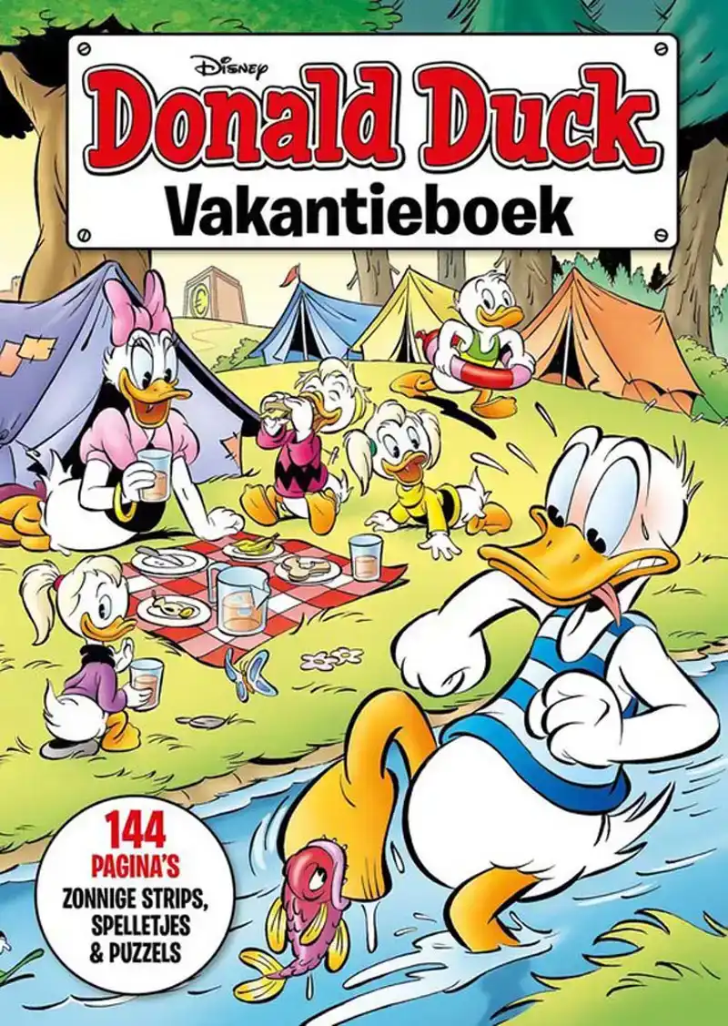 Donald Duck Vakantieboek - Tent