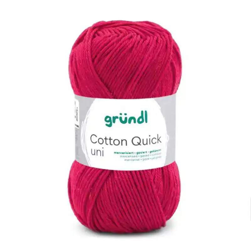 Cotton Quick Uni 154 wijnrood 50 gram