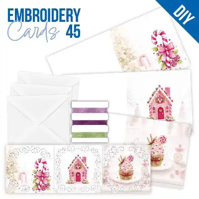 Stitch and Do Cards 45 Candy Christmas