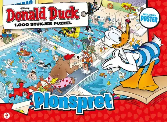 Legpuzzel Donald Duck Plonspret