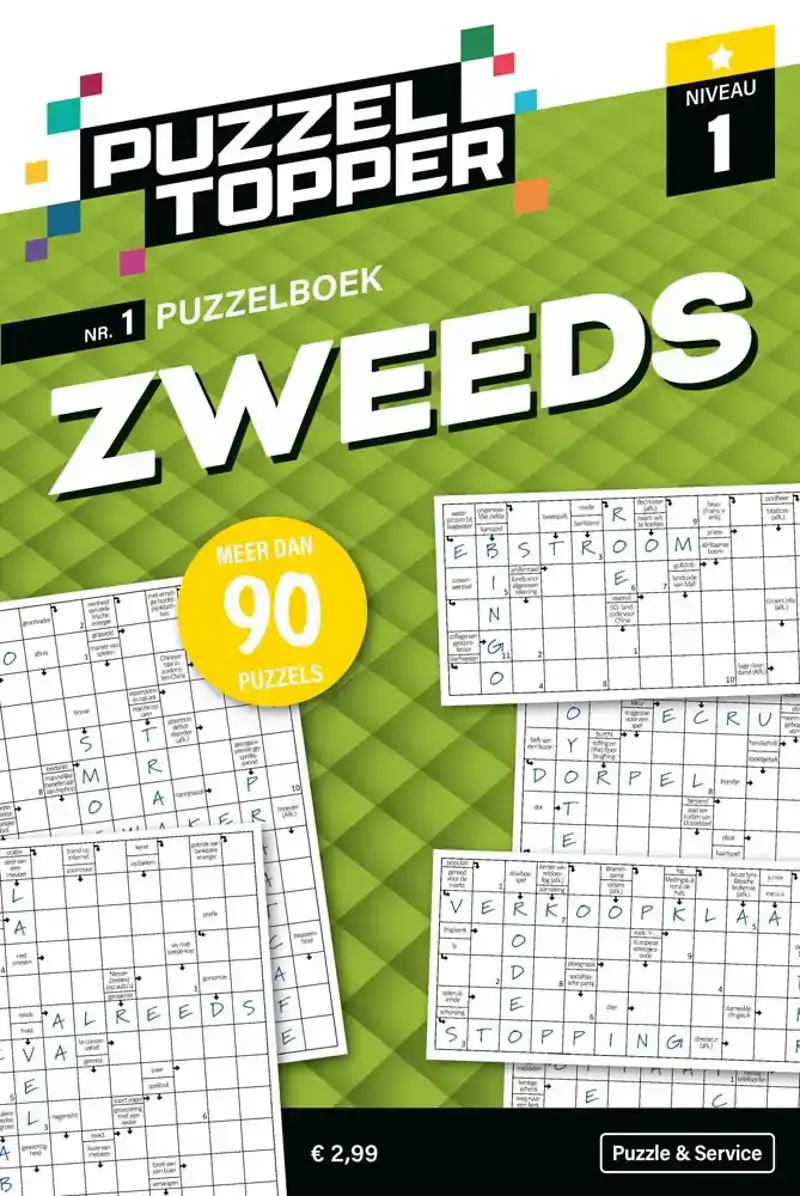 96 pag. Zweeds 1 stip nr.1 Puzzeltopper