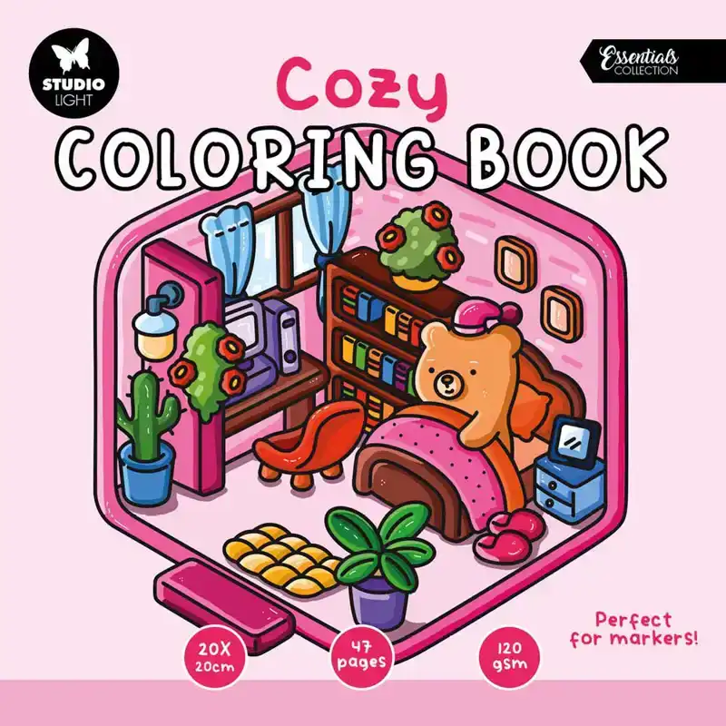 SL Cozy coloring book essentials nr.5 47blz
