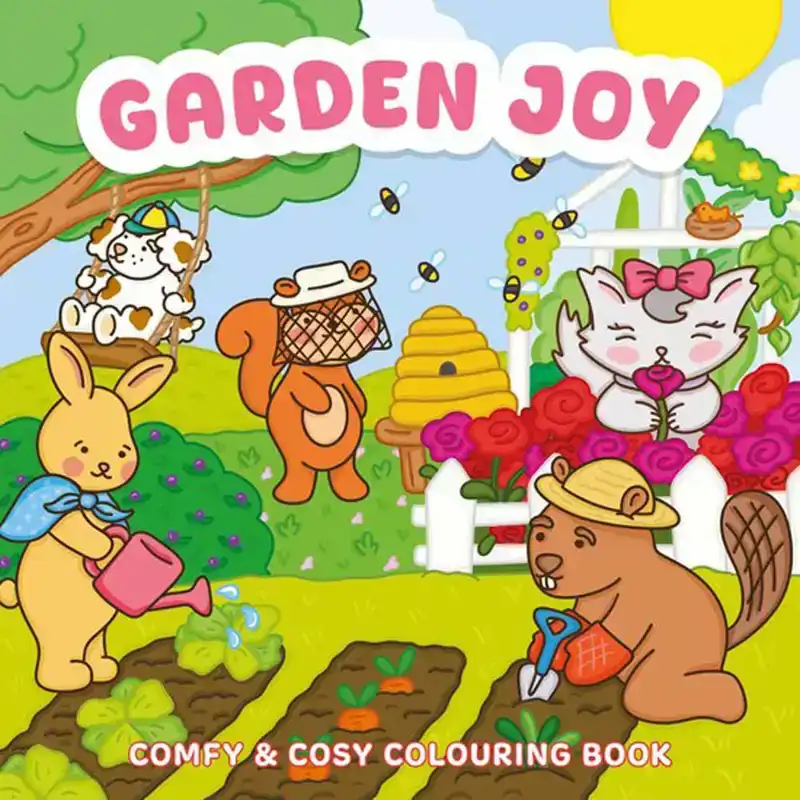 Garden Joy - Comfy & cosy colouring
