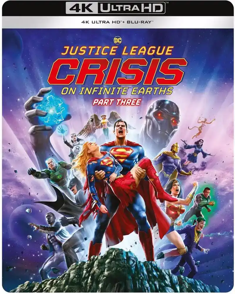 Justice League: Crisis on Infinite Earths - Part 3 blu-ray