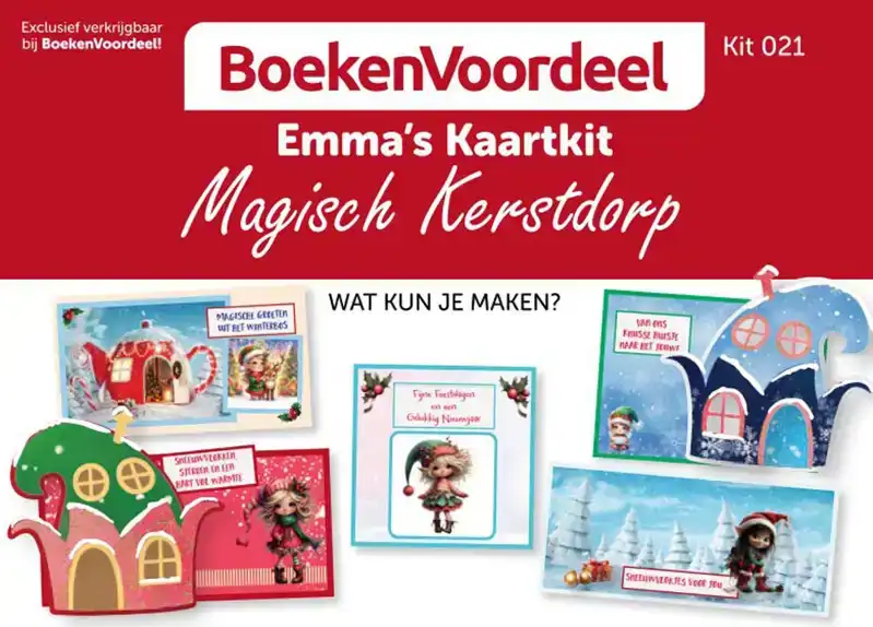 Emma's kaartenkit 021 Magisch Kerstdorp