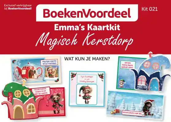 Emma's kaartenkit 021 Magisch Kerstdorp