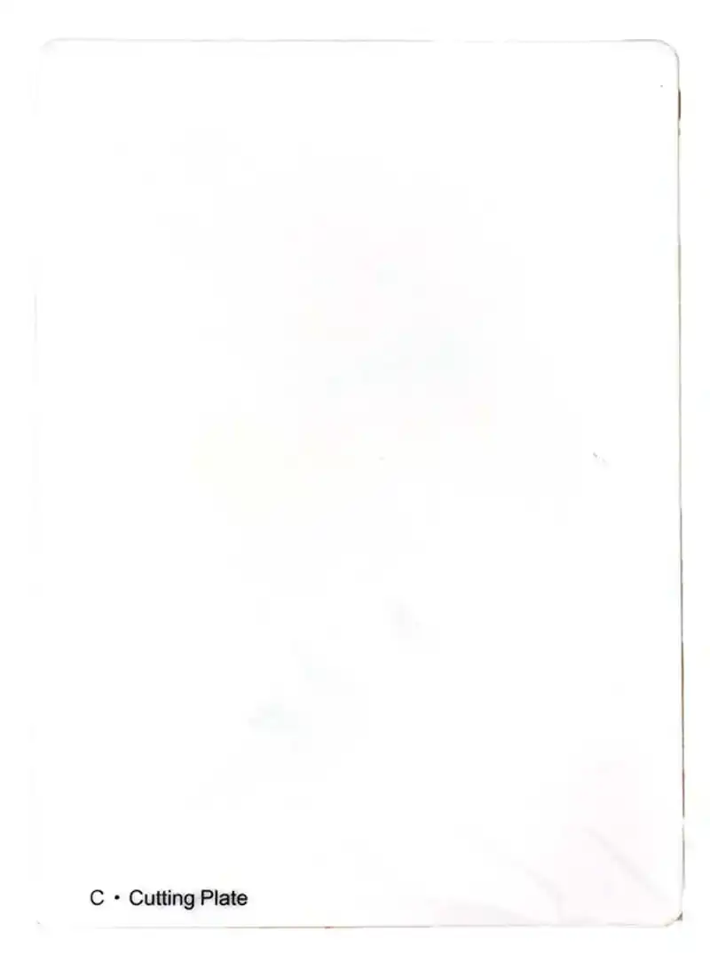 Double Delight plaat C snijplaat