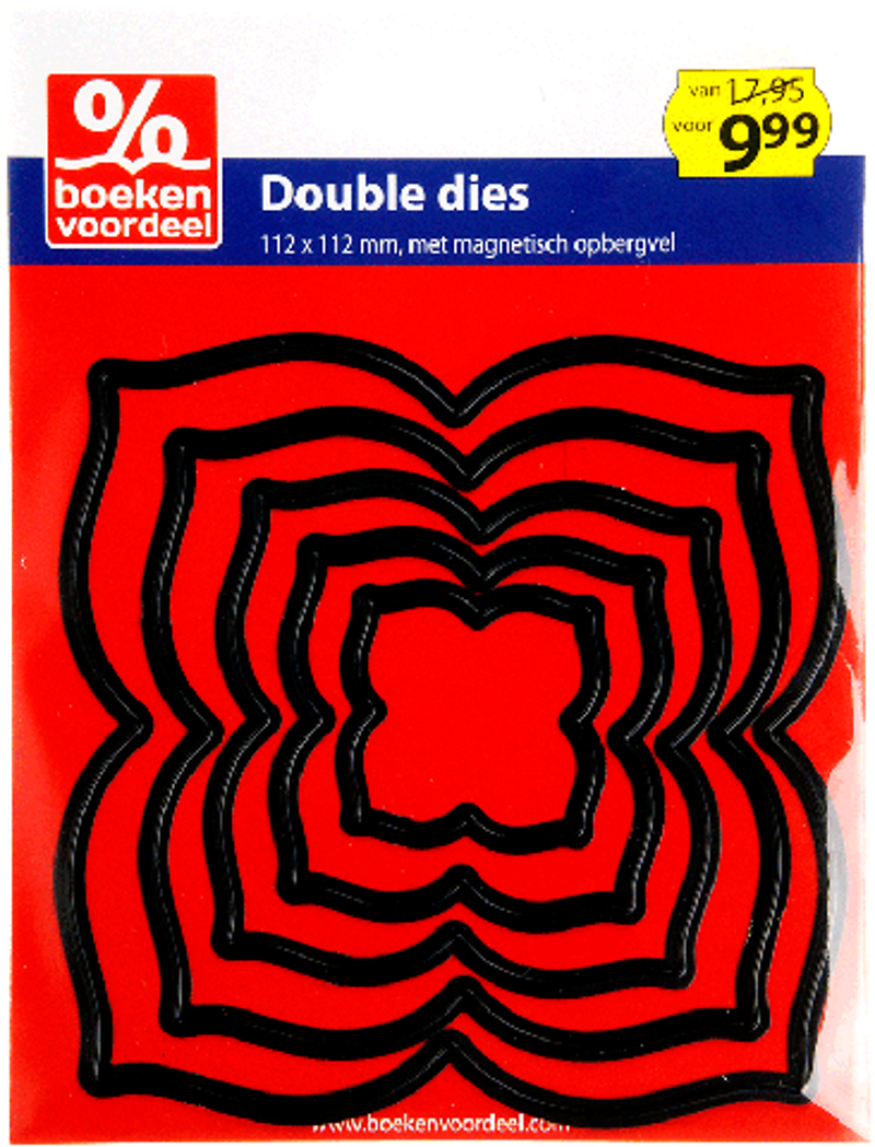 Snijmal Double Dies Four Petal