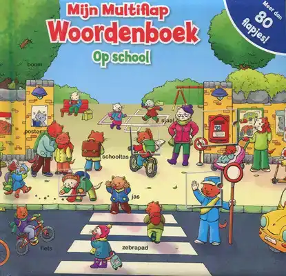 Mijn multiflap woordenboek - op school