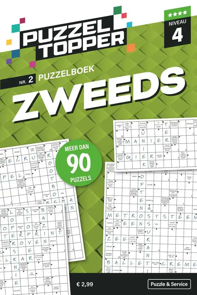 96 pag. Zweeds 4 stip nr.2 Puzzeltopper