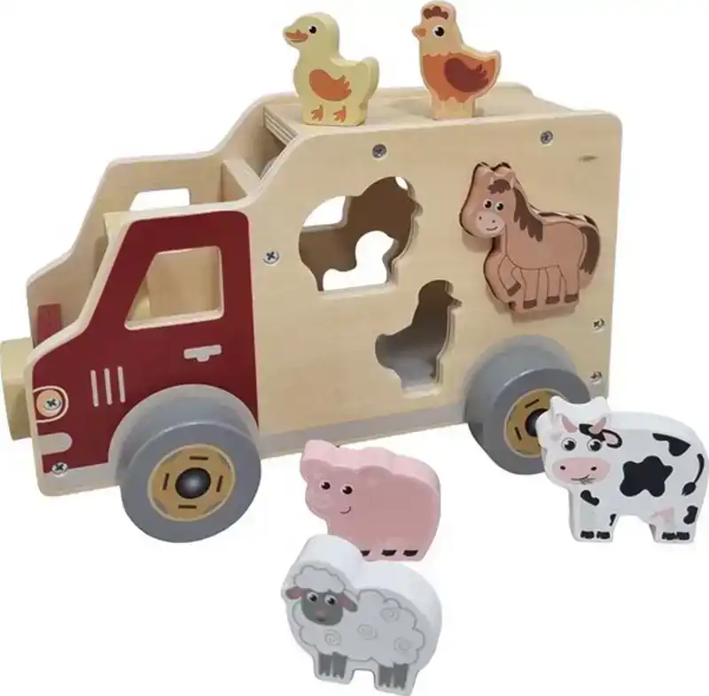 Vormenauto Boerderijdieren