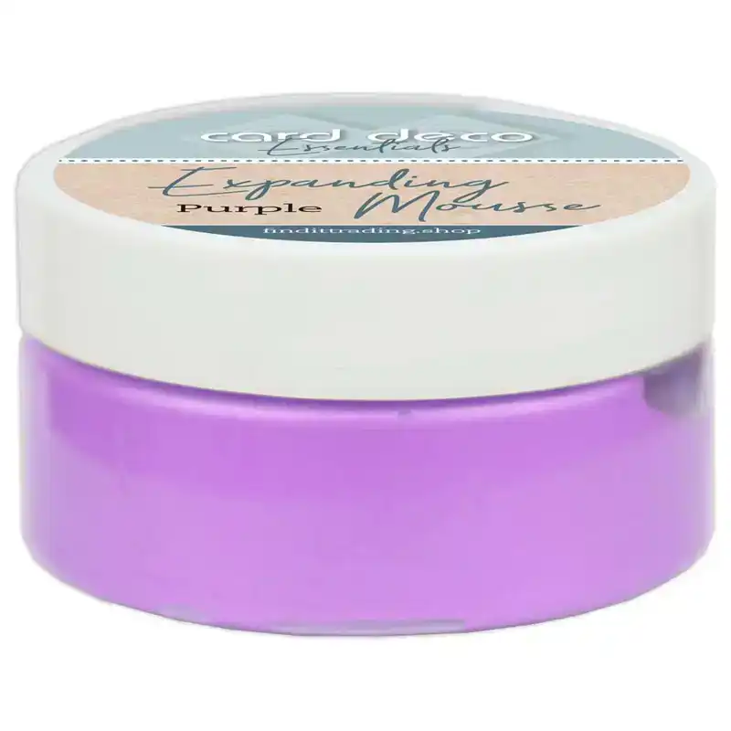 Card Deco Essentials Expanding Mousse Purple