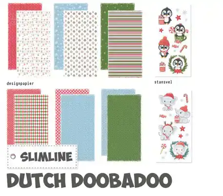 Dutch DooBaDoo Crafty Kit Slimline Its The Season