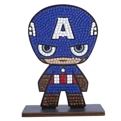 Crystal Art Buddies - Captain America
