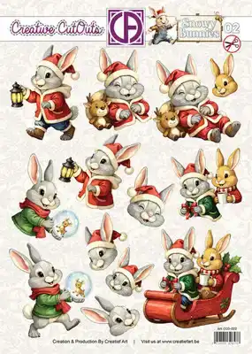 Snowy Bunnies Stansvel 02
