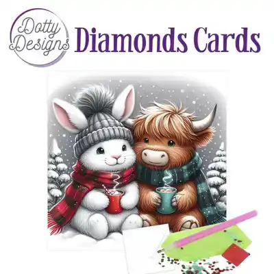 Dotty Designs Diamond Cards Winter Friends