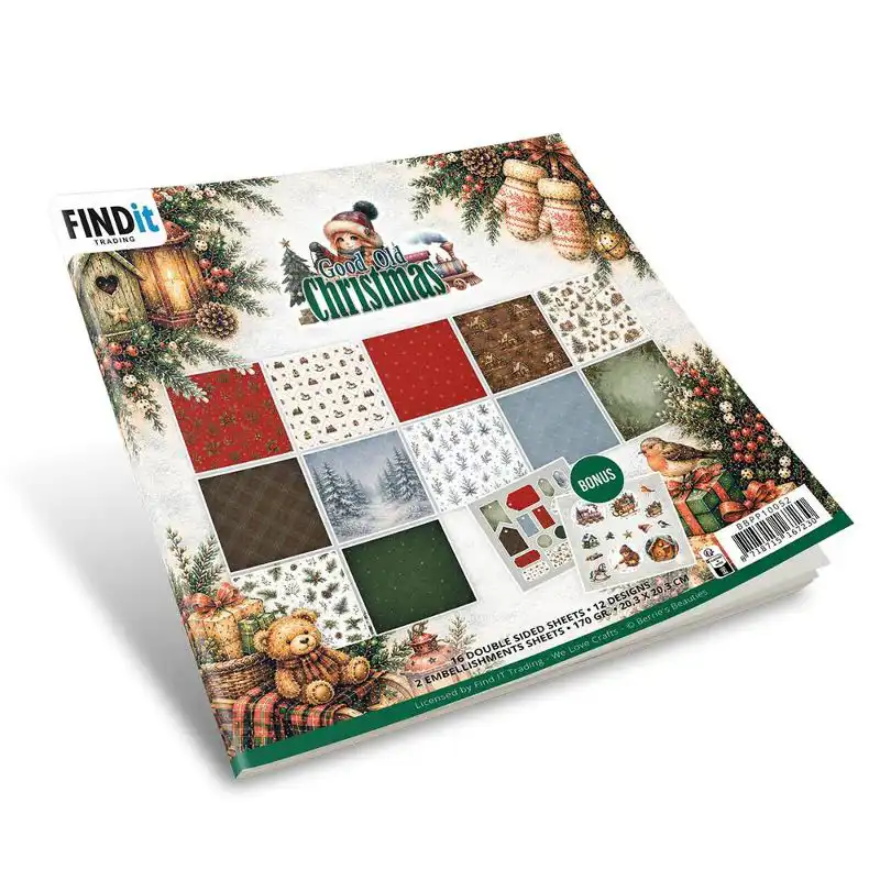 Paperpack Berries Beauties Good Old Christmas 20x20cm